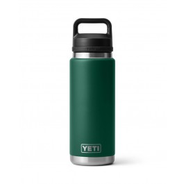 YETI Rambler® 26 oz (769 ml) Bottle With Chug Cap Black Forest Green