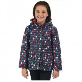 regatta bouncy kids waterproof jacket rkp166 navy front