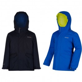 regatta hurdle kids waterproof jacket both