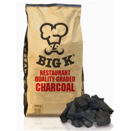 Big K 12KG Restaurant grade BBQ Barbecue High heat output Lumpwood Charcoal RCH12