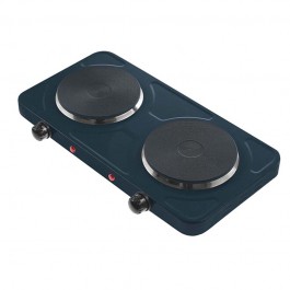 Quest Double Hotplate Grey Slate K0079SL