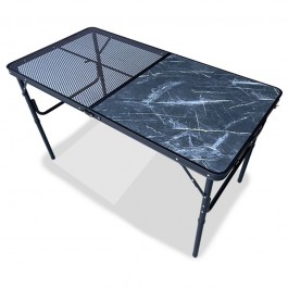 Quest SpeedFit range Langford folding grill table Onyx Edition F4851ON