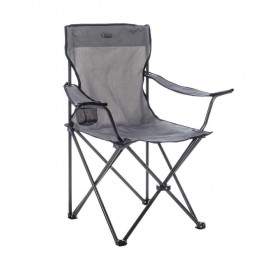 Quest FESTIVAL pack away compact folding Camping Festival Chair with bag F2051 Grey