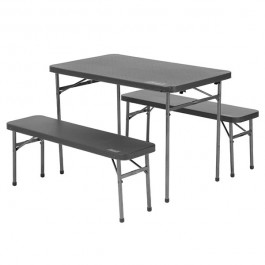 Coleman Packaway Bench Set ,Table and 2 Benches 2199746