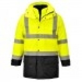 Portwest HI-VIS EXECUTIVE 5-IN-1 JACKET - S768 yellow/navy