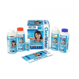 Bestway Clear Water Treatment Spa Hot Tub Chemical Chlorine Starter Kit CH0018