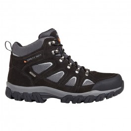 sprayway mull mid hydrodry men's walking shoe black