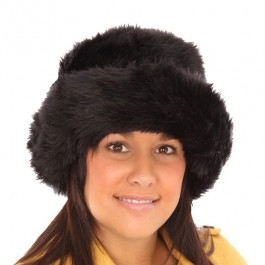 Hawkins Black Faux Fur Women's Hat A813