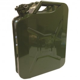 streetwize 20lt capacity metal jerry can swjc20