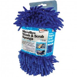 streetwize microfibre wash and scrub sponge swcr9