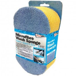 streetwize microfibre wash sponge swcr7