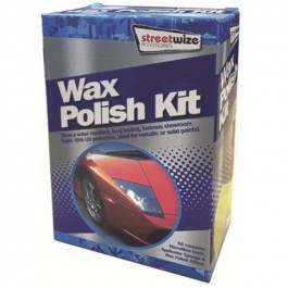 streetwize wax polish kit swchem38