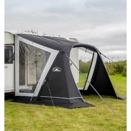 sunncamp swift air canopy 260 sfg2013 on caravan