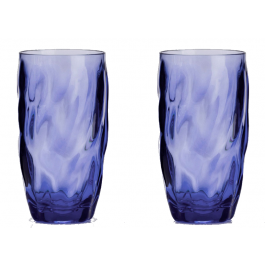 Flamefield Acrylic Tall Ice Tumblers Blue RE2012B