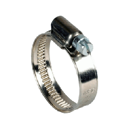 w4 hose clip - stainlees steel. size 00 (12-22mm) (2) 37833