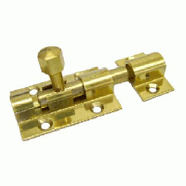 w4 1½" brassed bolt 37872