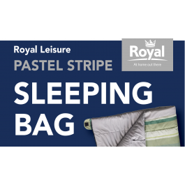 Royal Leisure Pastel Stripe Sleeping Bag W491 2022