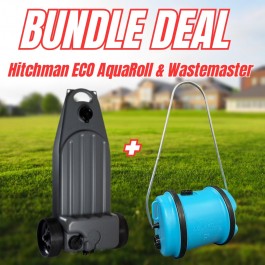 Hitchman Genuine Economy Wastemaster Grey Aquaroll Blue Combo