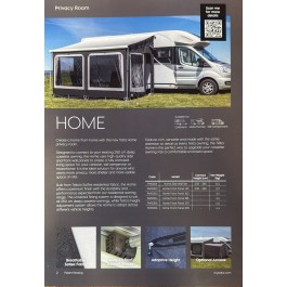 New for 2027 Telta HOME Privacy Room Residential Fabric to Fit Most Cassette Wind Out Blind