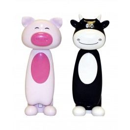 Sunncamp LED Animal Lamp Battery Powered Pig or Cow EL3073