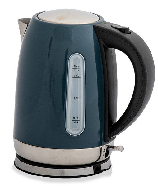 Quest Rocket low wattage Slate Grey stainless steel kettle 1.7L K0035SL Camping and General