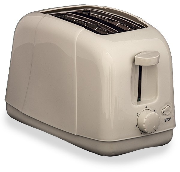 Quest Scotsman Low Wattage Cream Toaster 2 slice K0036CR Camping and