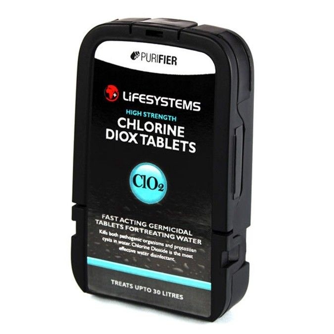 Lifesystems Chlorine Dioxide Tablets 44020 Camping and General