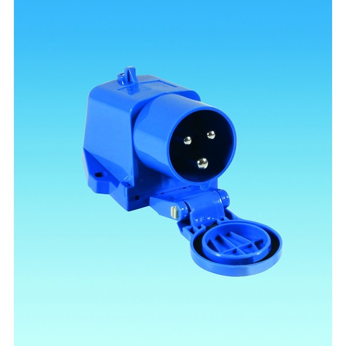 PLS 230V Mains Surface Mounted Inlet PO112 | Camping and General