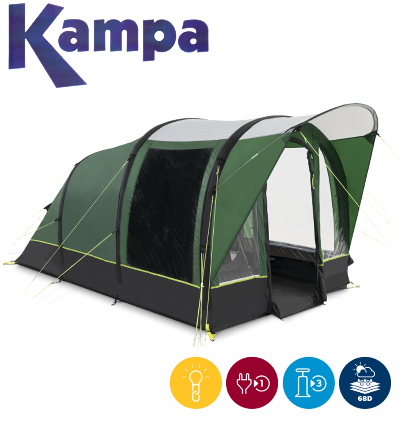 Kampa inflatable tent store