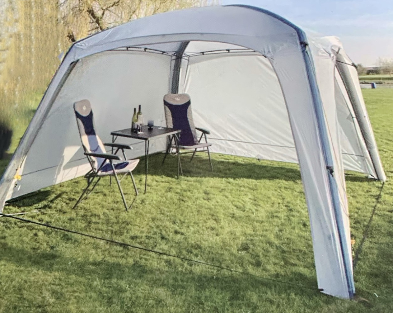 Royal leisure Air inflatable event shelter garden gazebo 3.5 x 3.5mtr W531 Camping and General
