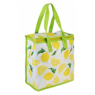 B & CO Lemon Print Camping Picnic Summer 12.5L Cooler Cool Bag - 833187