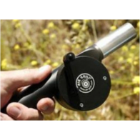 Air grill hand operated BBQ air blower
