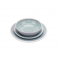  Quest Elite Recycled Plastic RPET 12 Piece Dinner Set  Delphinium