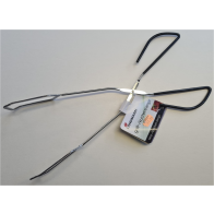 Landmann Scissor Long BBQ Tongs With Rubber Grip Handle - 39cm - 0280