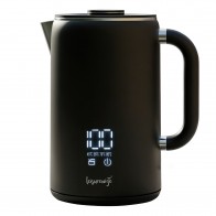 Leisurewise Sleek LED Kettle Black 1.7lt 1000Watts LW769