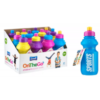 Sozali On the go Kids Children's BPA Free 350ml Sports Water Drinks Bottle - 65455