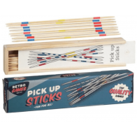 Retro Games - Pick Up Wooden Sticks Game Complete With Storage Box - LP62005
