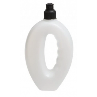 PMS Hand Held Carry Handle Workout Gym Running Jogging Water Bottle 500ML