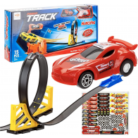 PMS Loop Speed Racing Power Track Complete With Pull Back Action Car - 420130