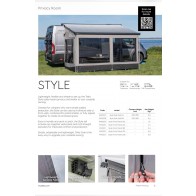 New for 2027 Telta STYLE Privacy Room Lightweight Aerotex Fabric to Fit Most Cassette Wind Out Blind