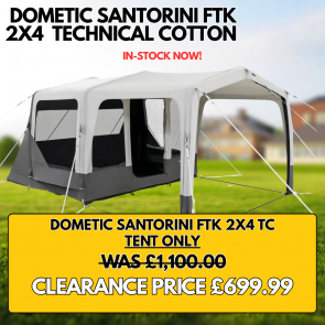 INDOOR SHOW MODEL Dometic Santorini FTK 2X4 TC 9120002097
