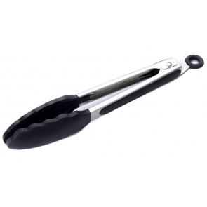 Cadac Cooking Barbecue Stainless Steel Handle/ Silicone BBQ Tongs 28cm 98320v