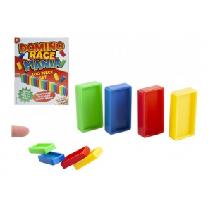 PMS 100 Piece Domino Race Mania Game 331078