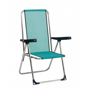 Alco Armchair with positions aluminium Textilene. Multiposition.367ALF-0030