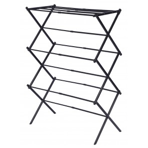 Quest Folding Airer Black 4506