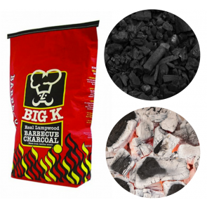 Big K BBQ Natural Lumpwood Charcoal 5KG