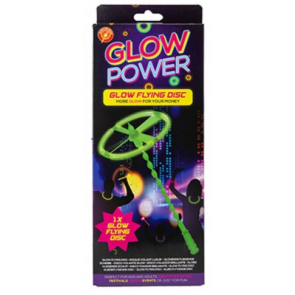 PMS Glow Power Party Festival Flying Disc Spinner Glow Stick - 615110