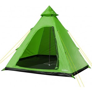 Summit Camping Festival 4 Person Hydrahalt Tipi Tent - GREEN 571046G