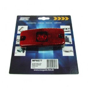 Maypole 10-30V Red LED Rear Marker Lamp MP8577 