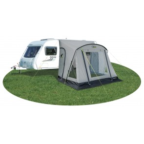 Mid Grey Quest Falcon 260 poled porch awning A3501-MG